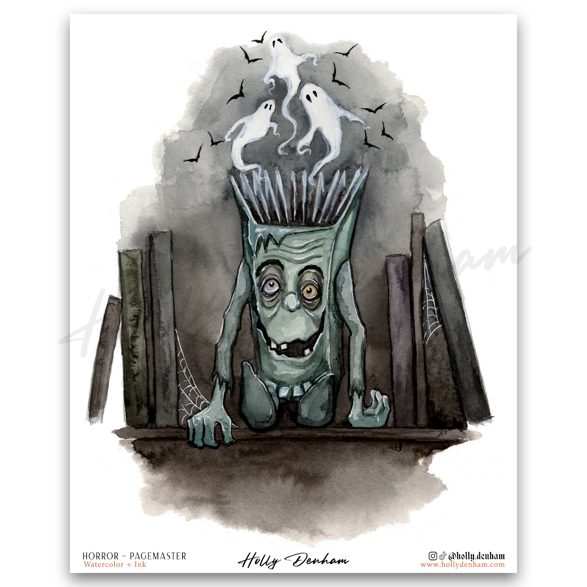 "Horror Pagemaster" Print