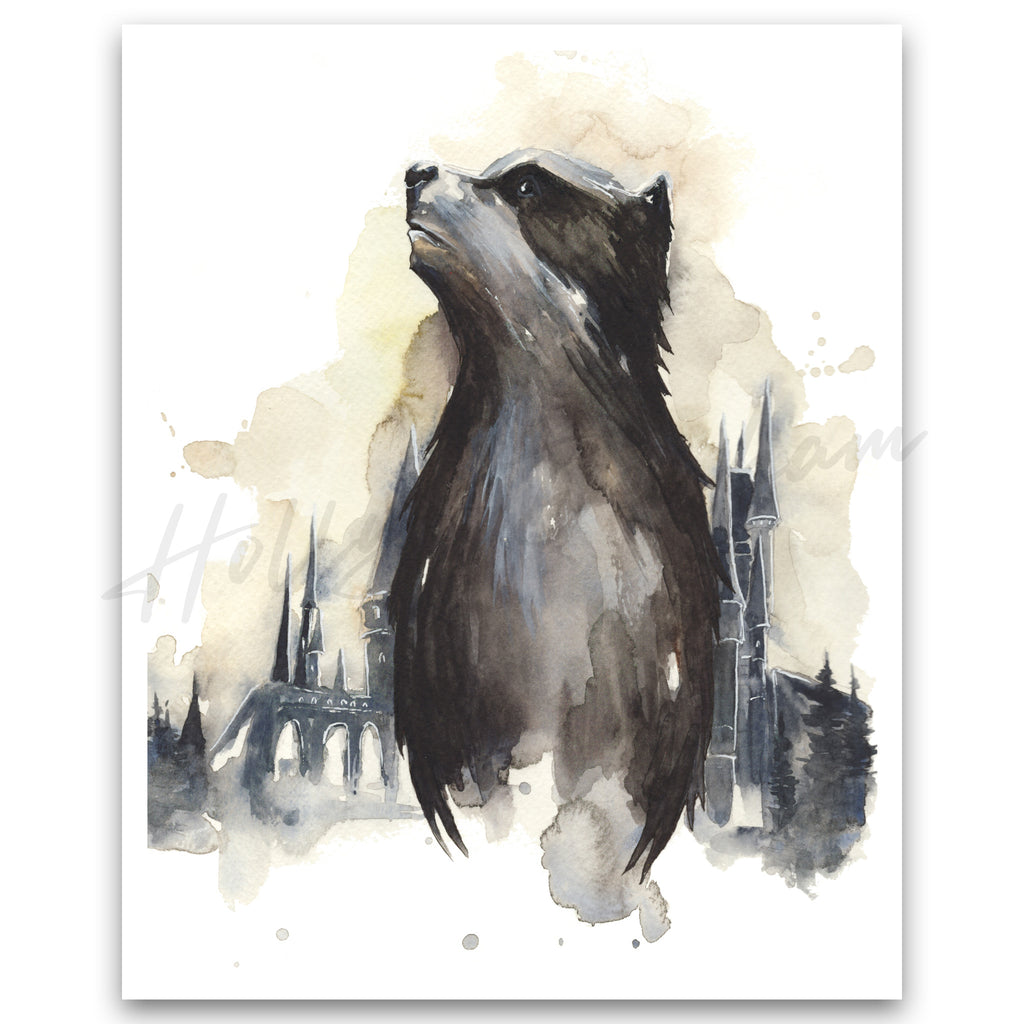"Hufflepuff" Print