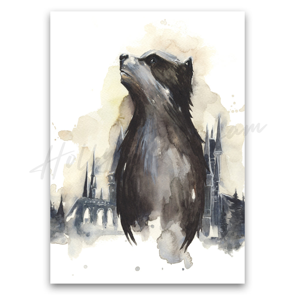 "Hufflepuff" Print