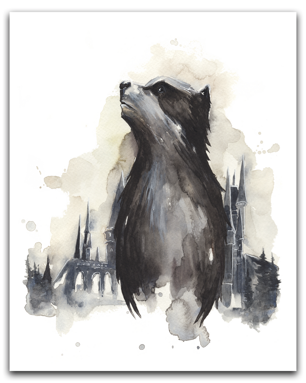 Hufflepuff Print