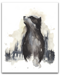 Hufflepuff Print