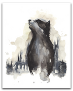 Hufflepuff Print