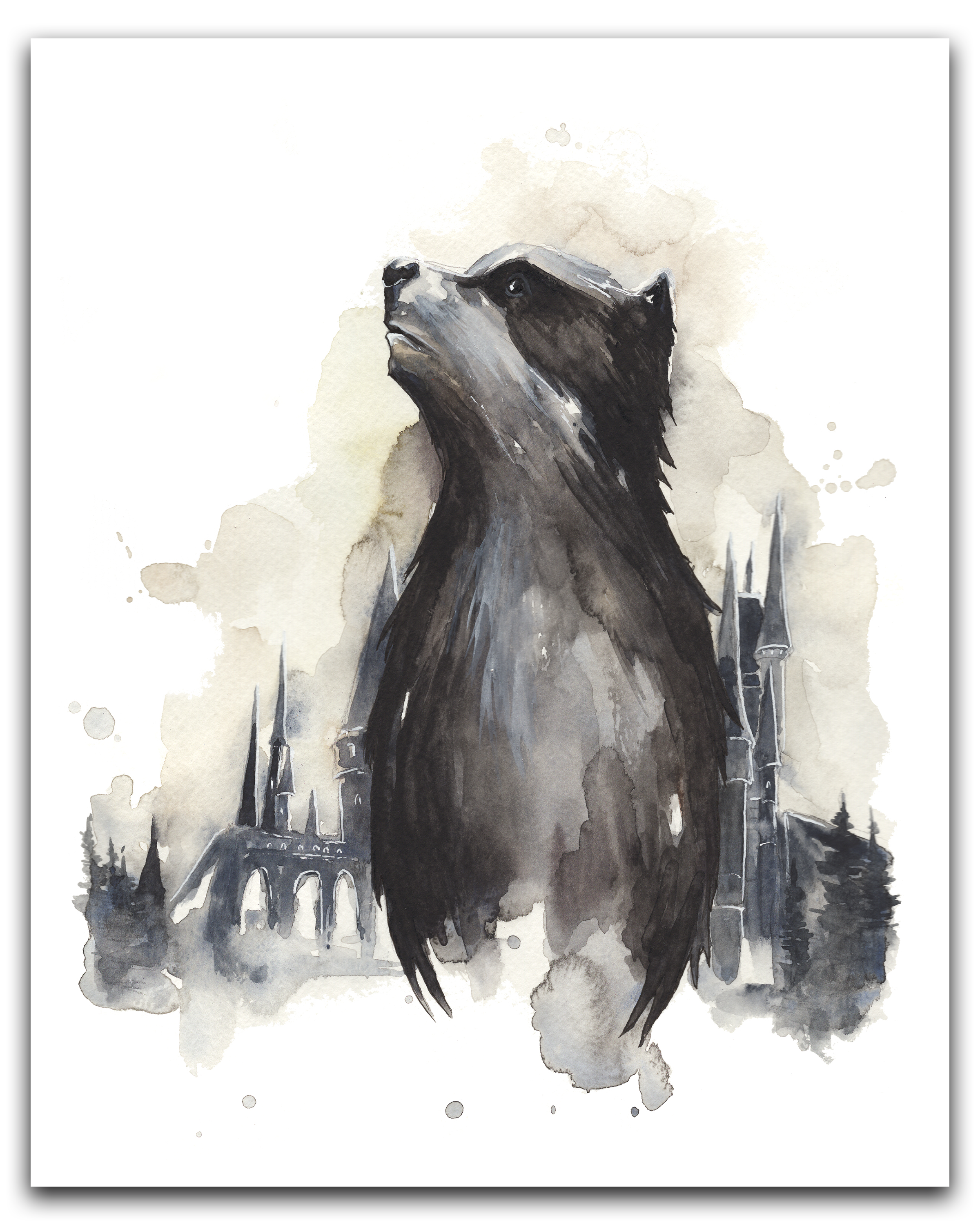 Hufflepuff Print