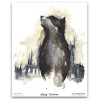 "Hufflepuff" Print