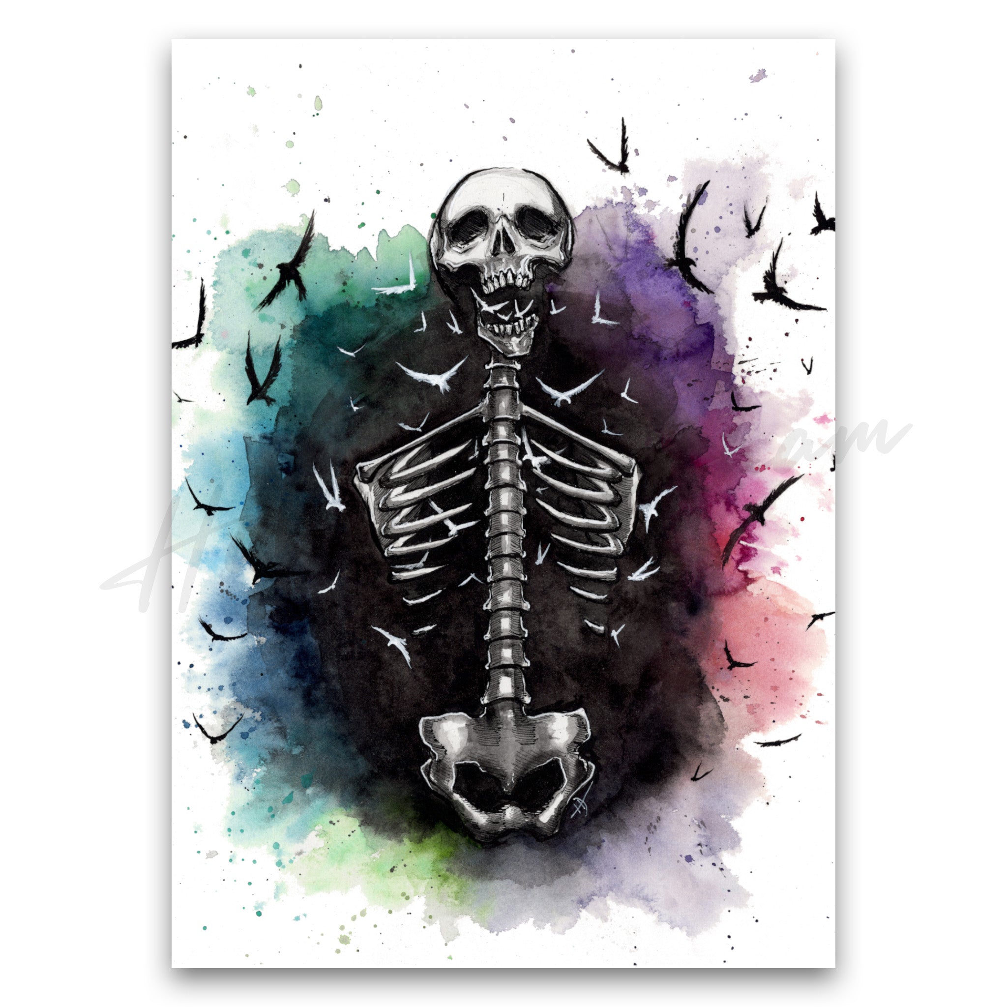 "Life Among Death" Print