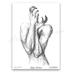"Lines Portrait" Print