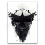 "Lunar Raven" Print