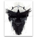 "Lunar Raven" Print