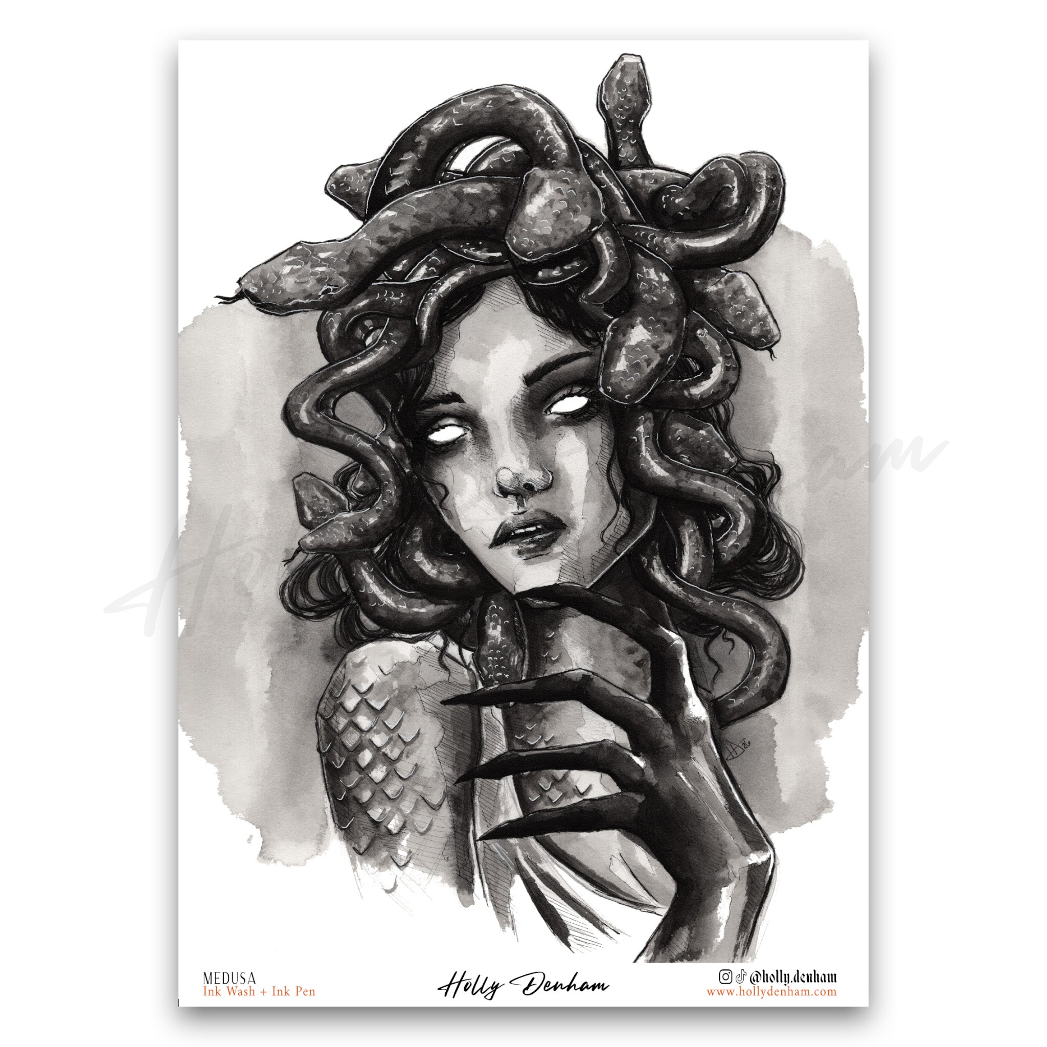 "Medusa" Print