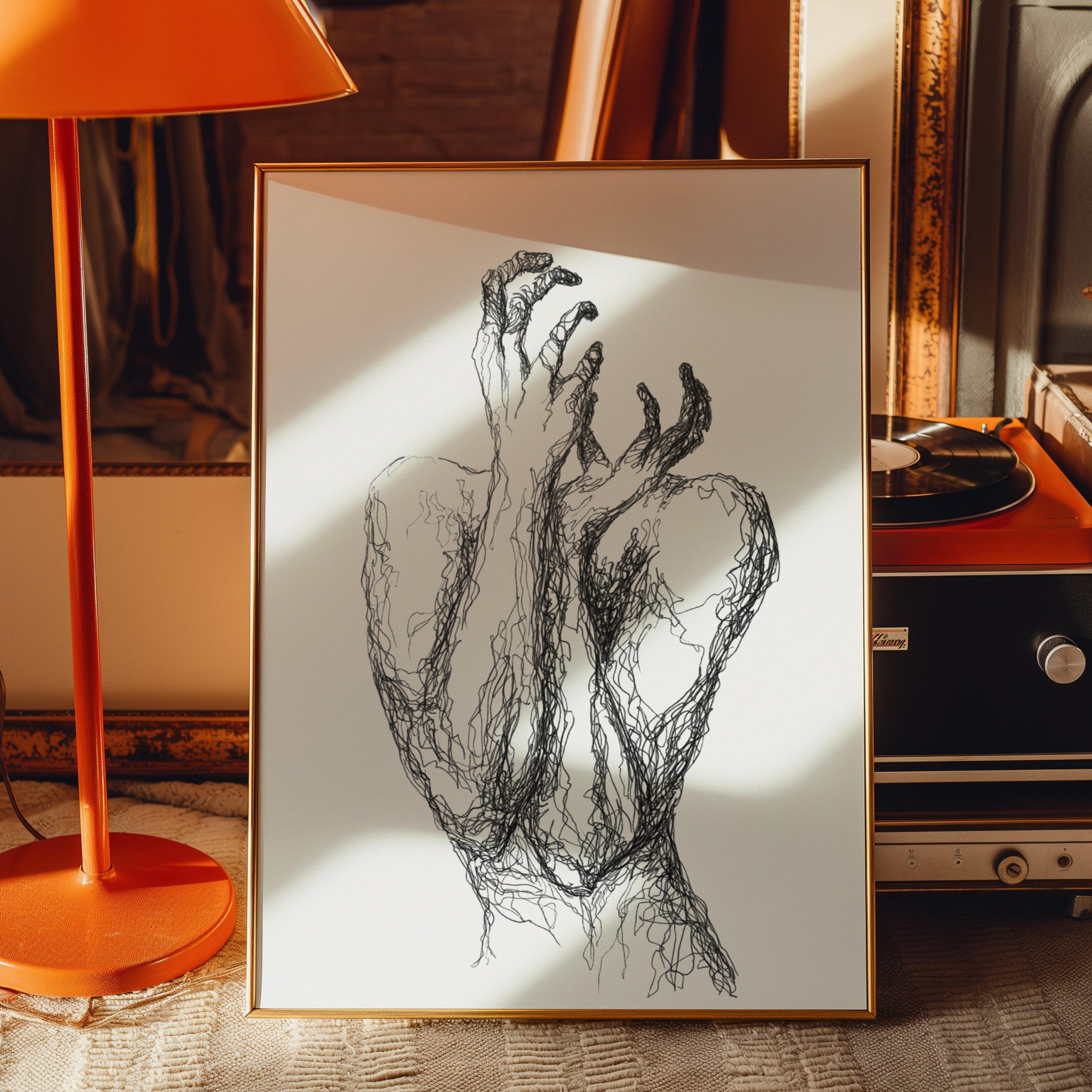 "Lines" Print