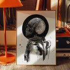 Moon Man Print