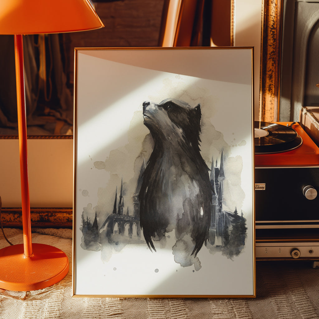 Hufflepuff Print