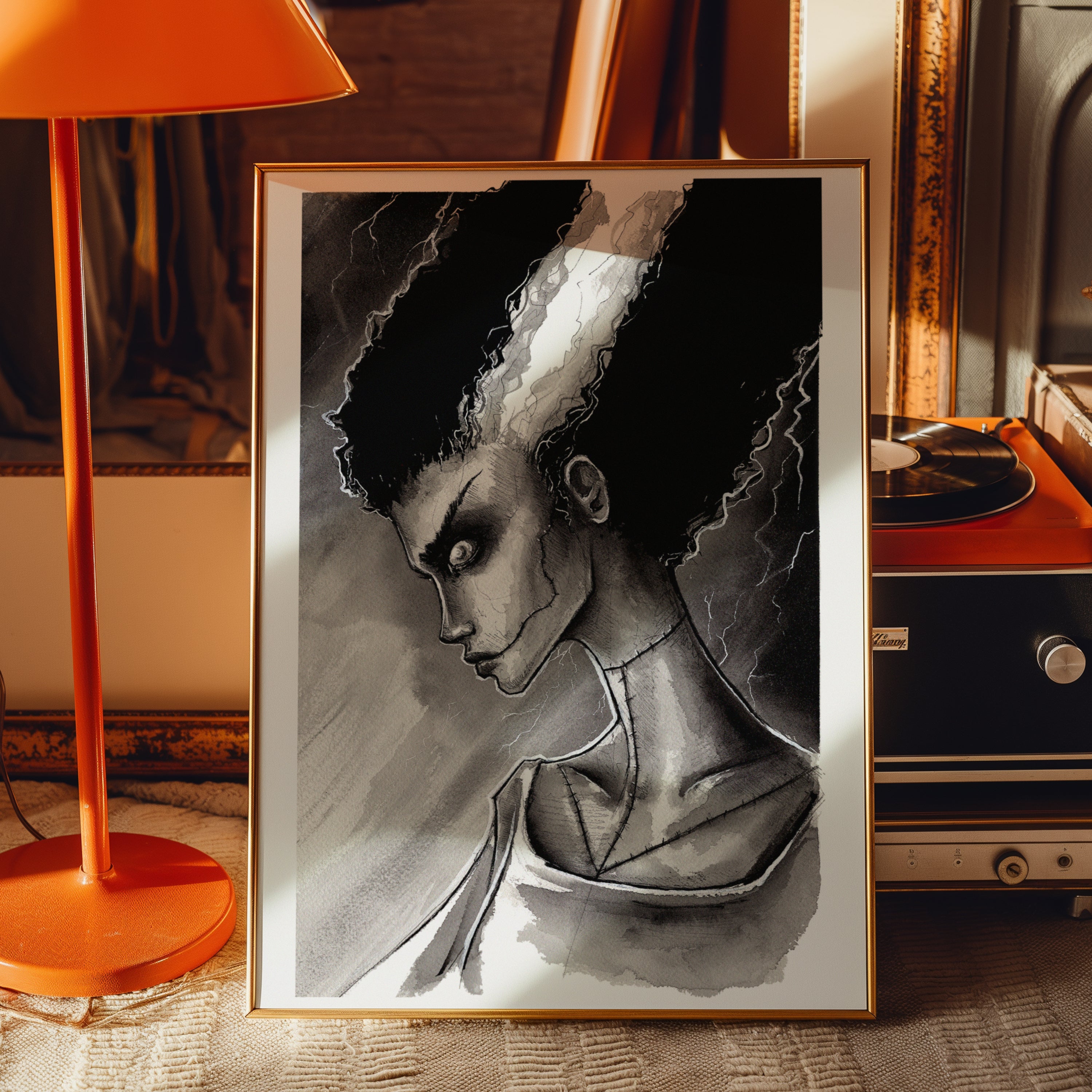 Bride of Frankenstein Print