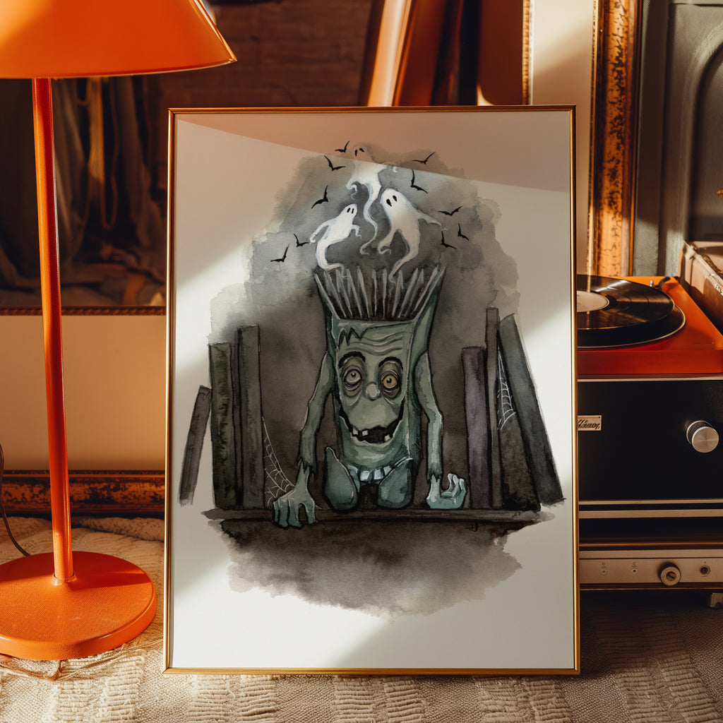 Horror Pagemaster Print
