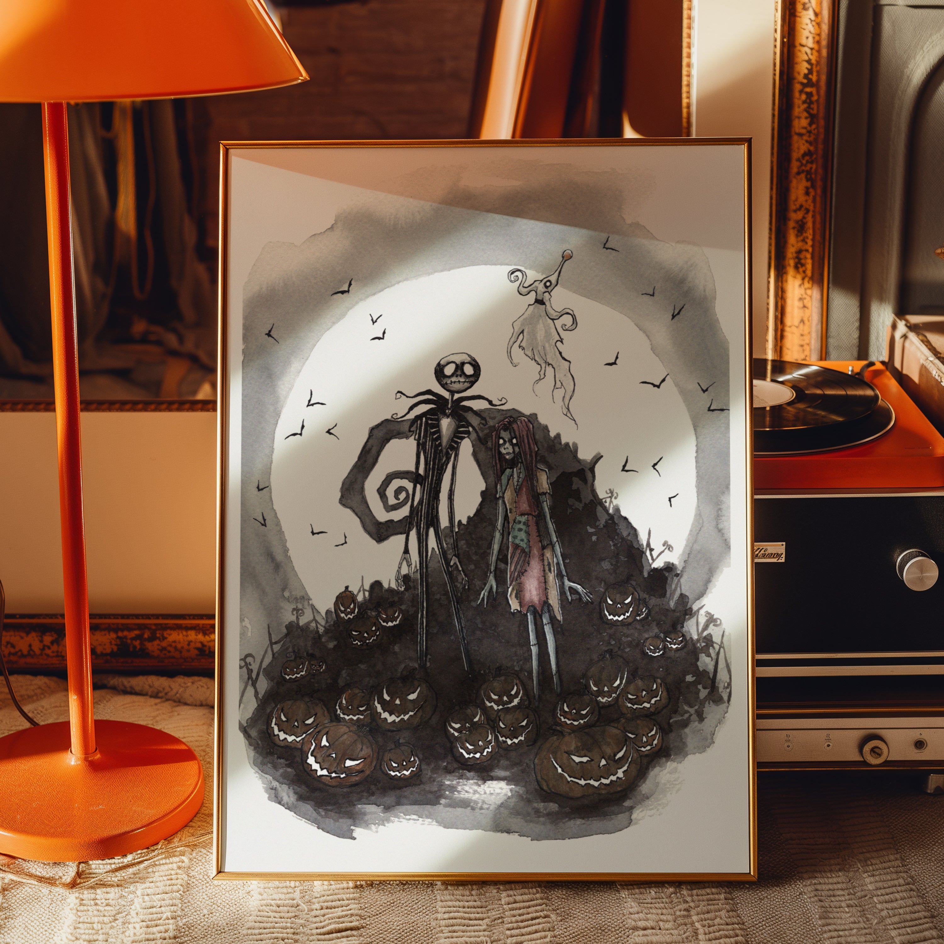 Jack + Sally Print