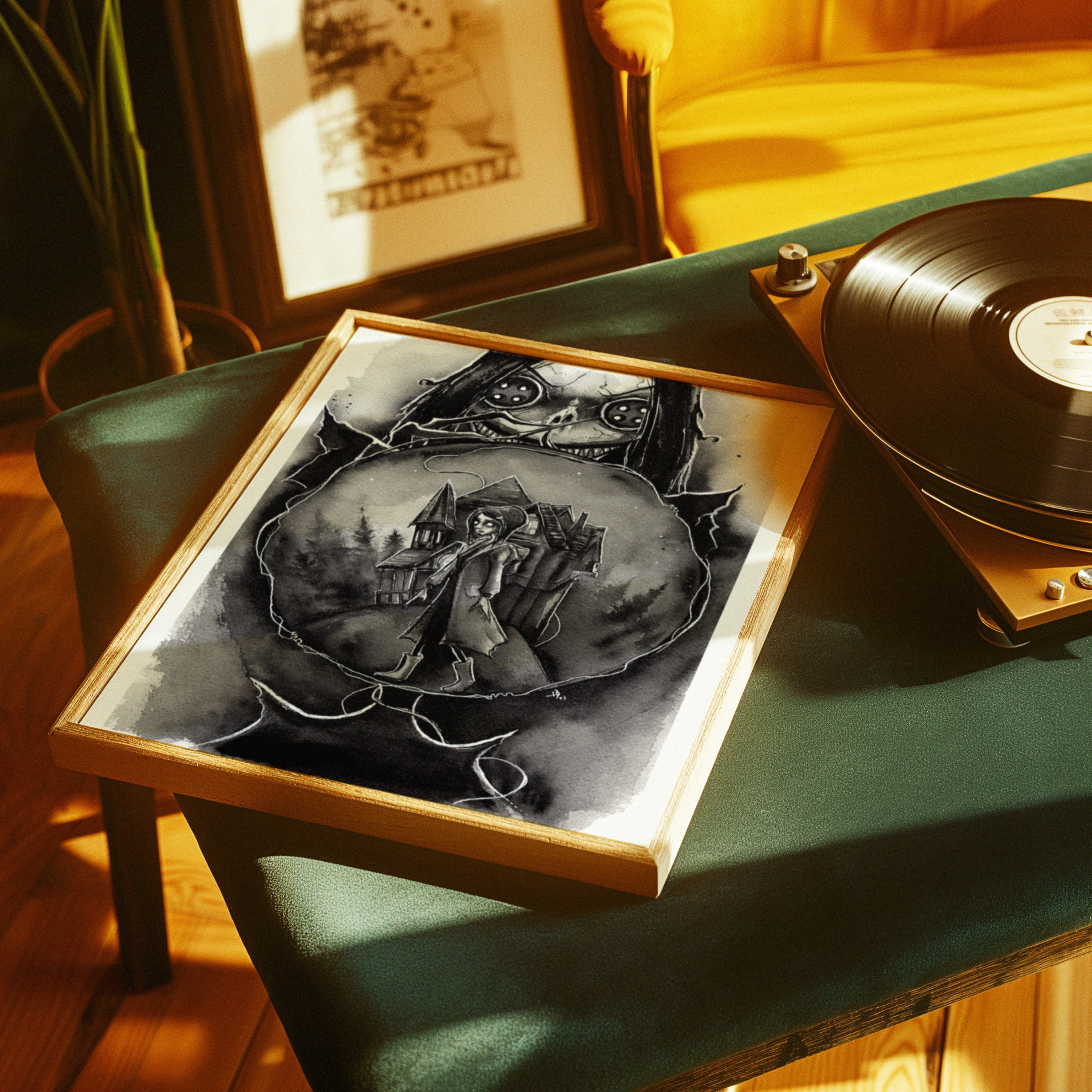 Coraline Ink Print