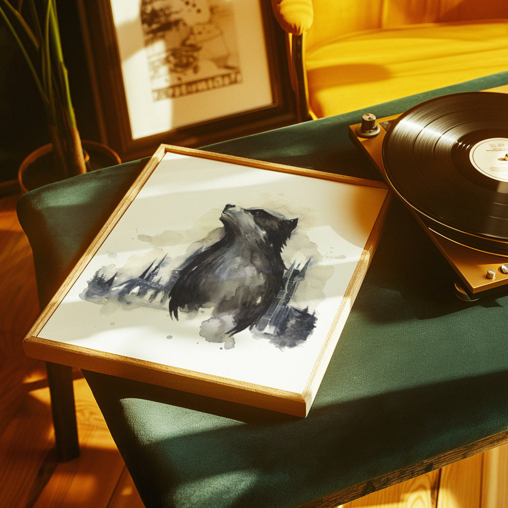 Hufflepuff Print