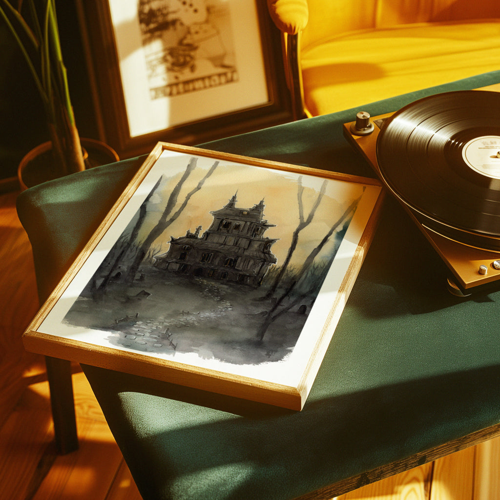Haunted Manor Print