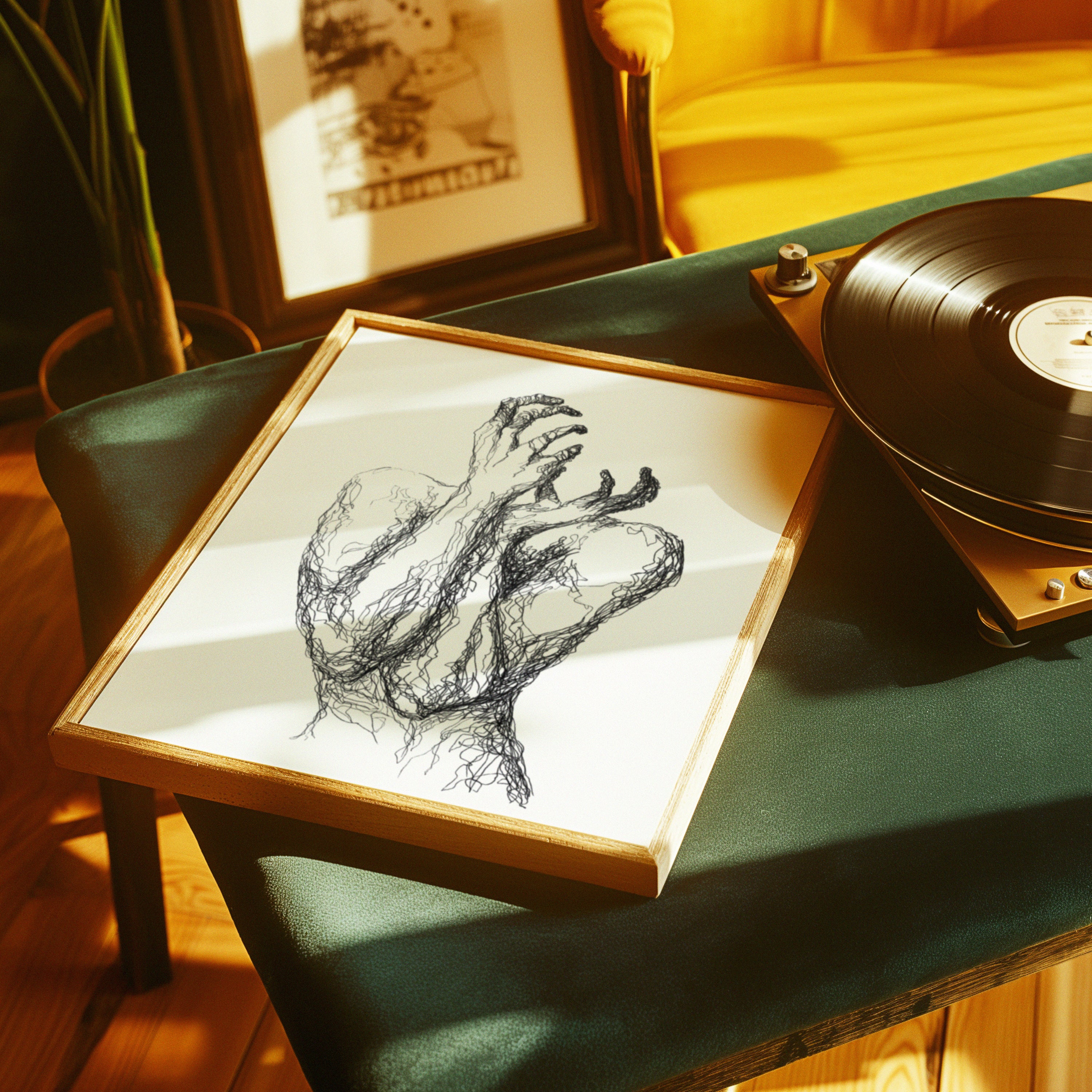 "Lines" Print