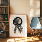 Moon Man Print