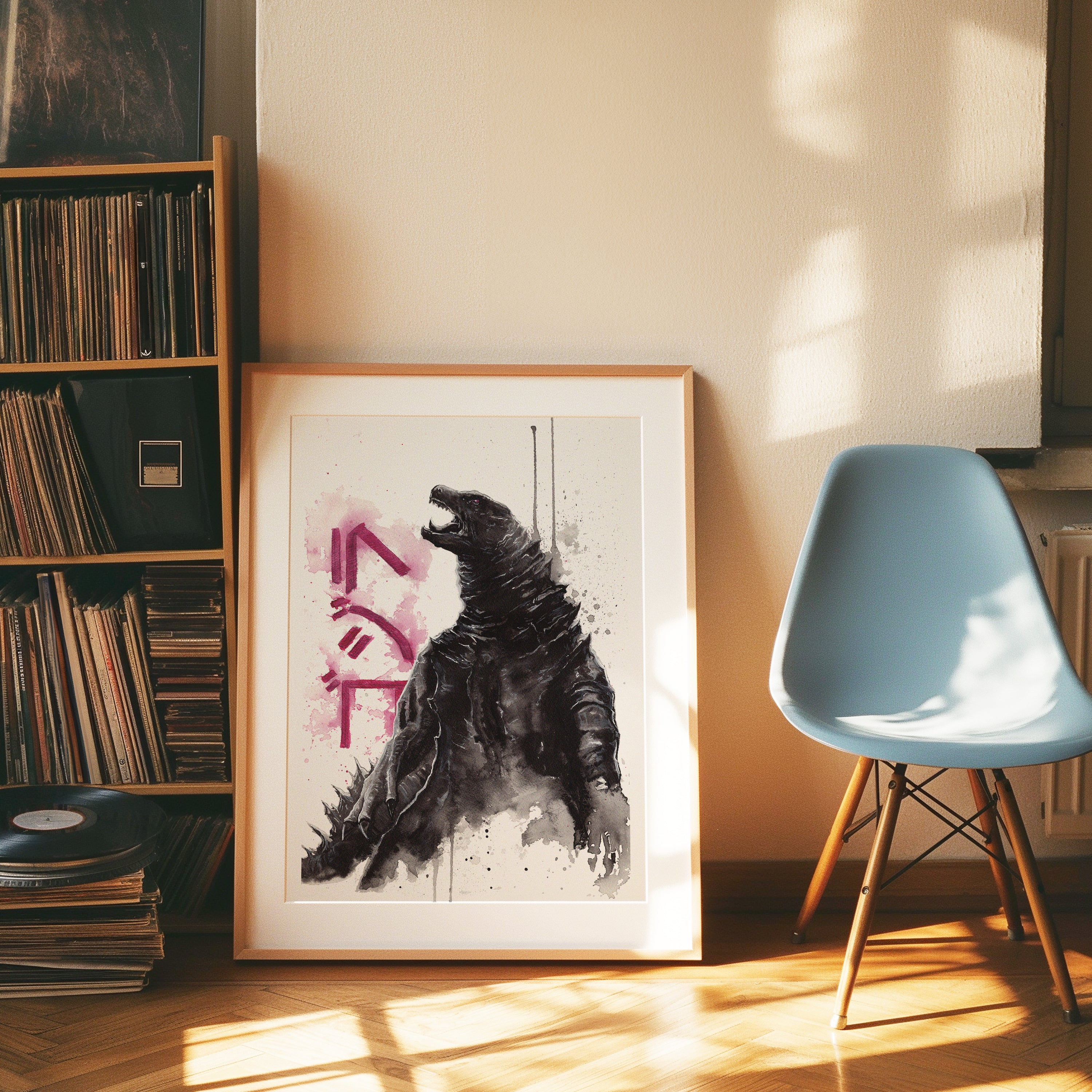 Godzilla Print