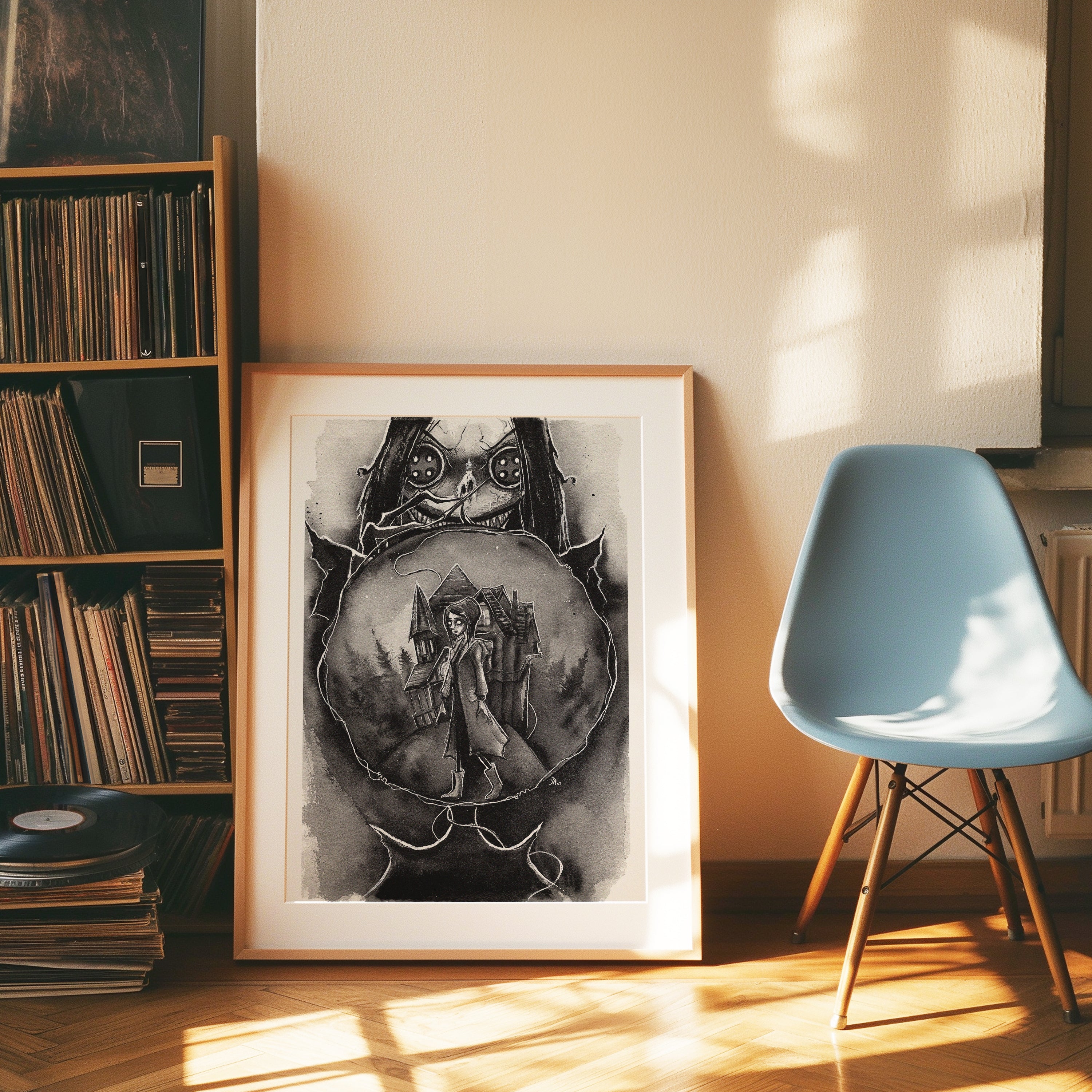 Coraline Ink Print