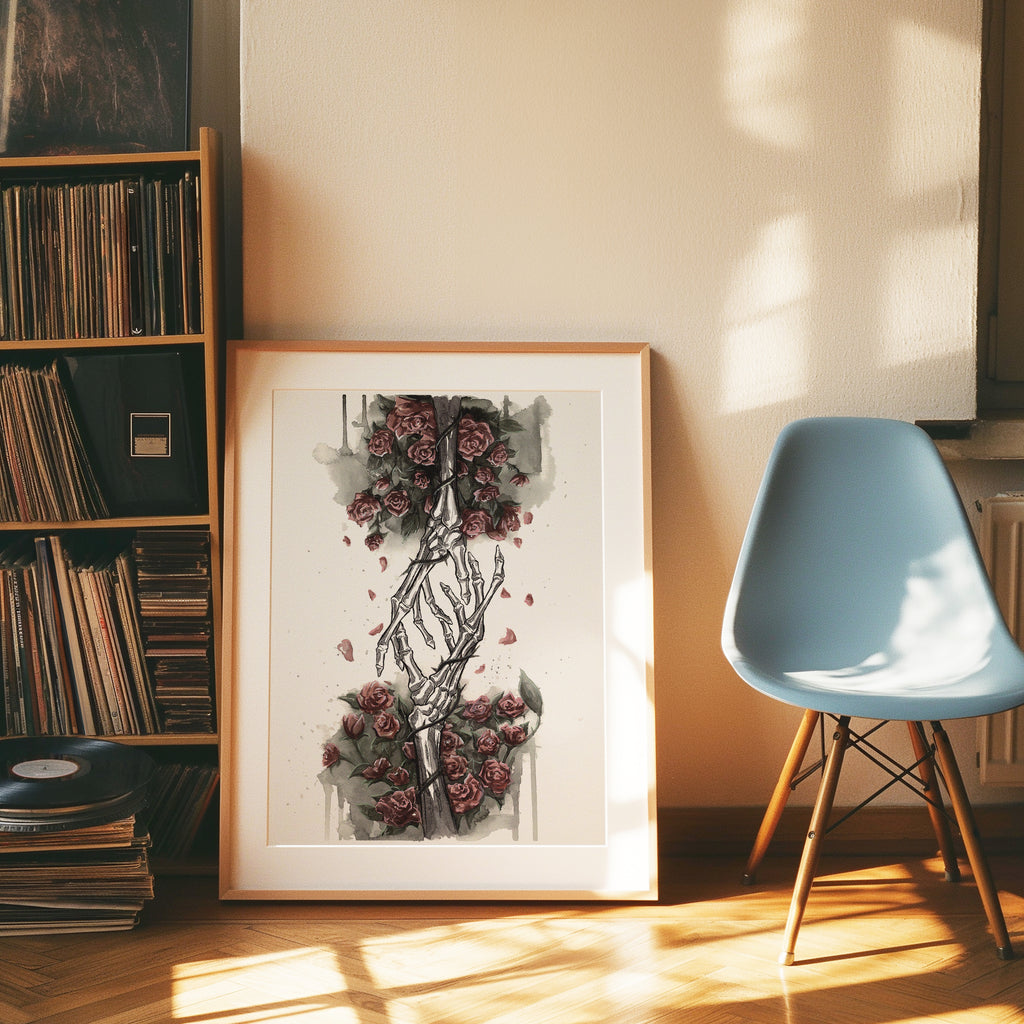 Thorns and Roses Print