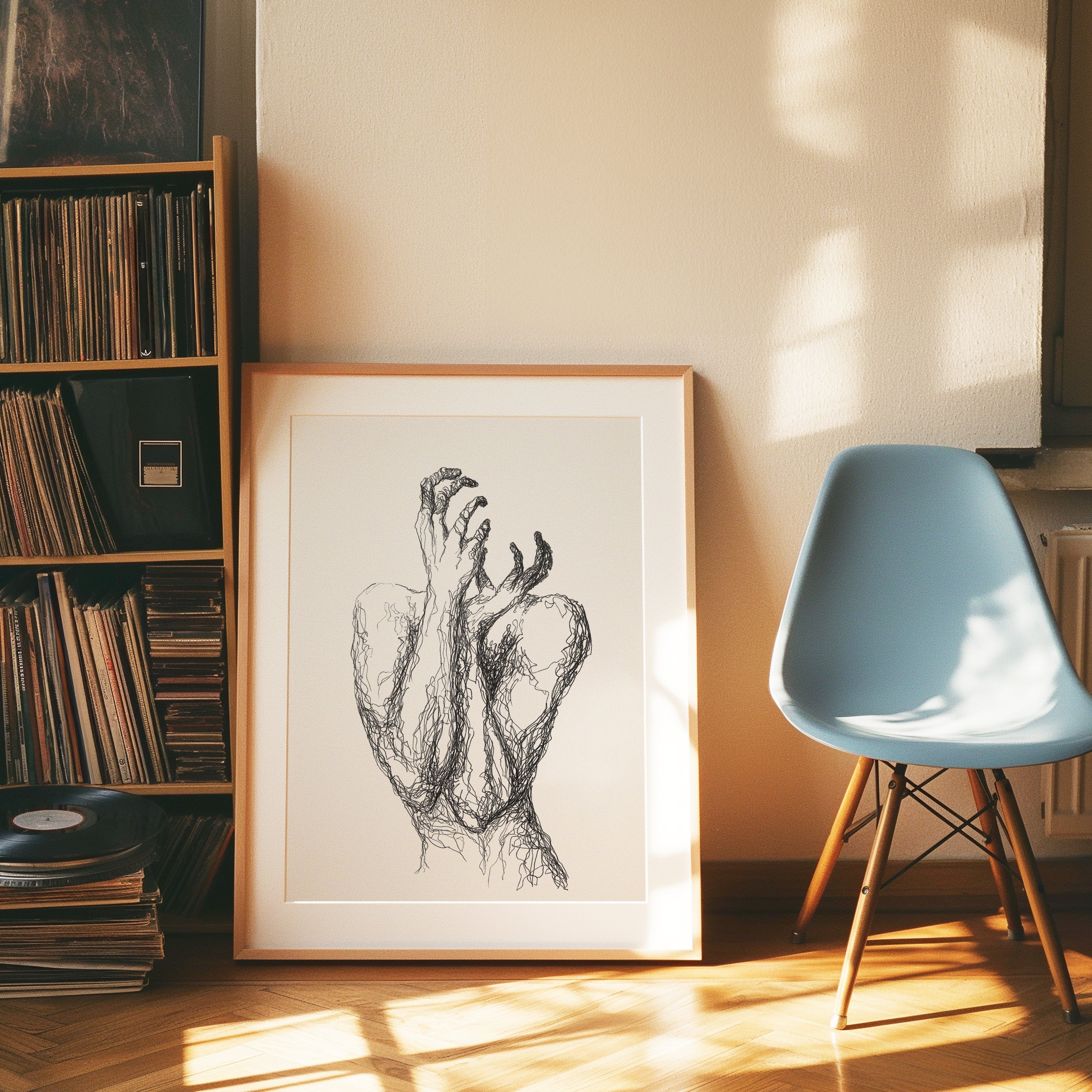 "Lines" Print