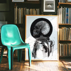 Moon Man Print
