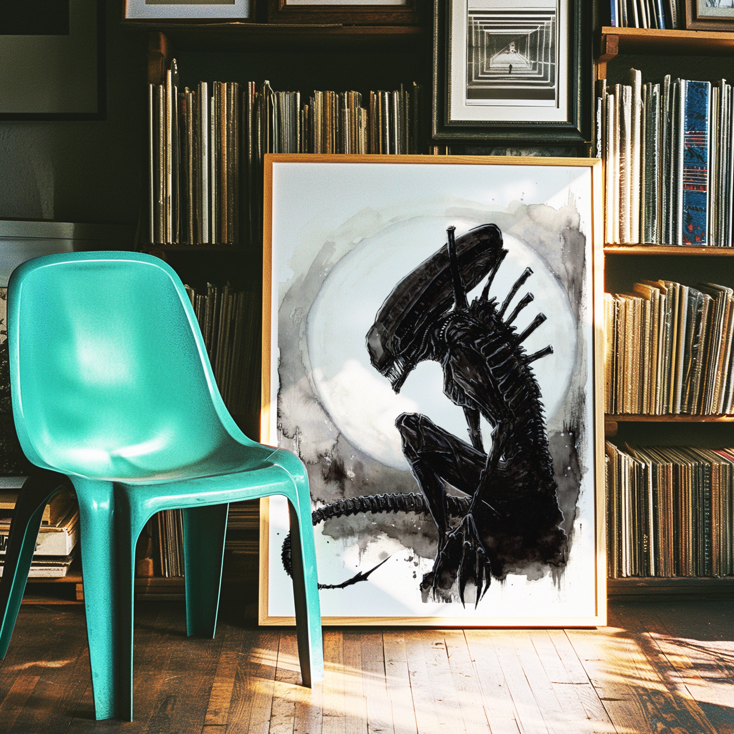 Xenomorph Print
