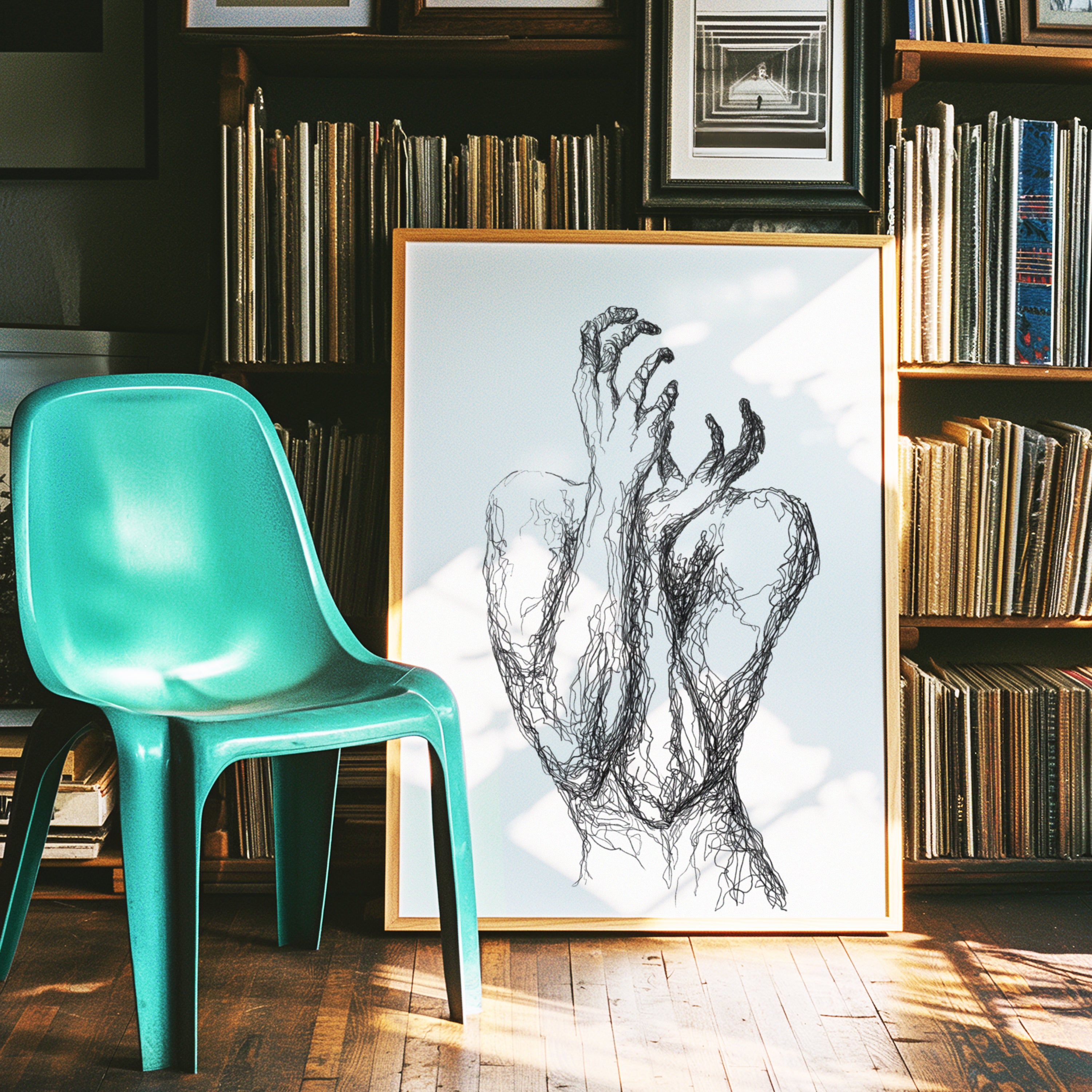 "Lines" Print