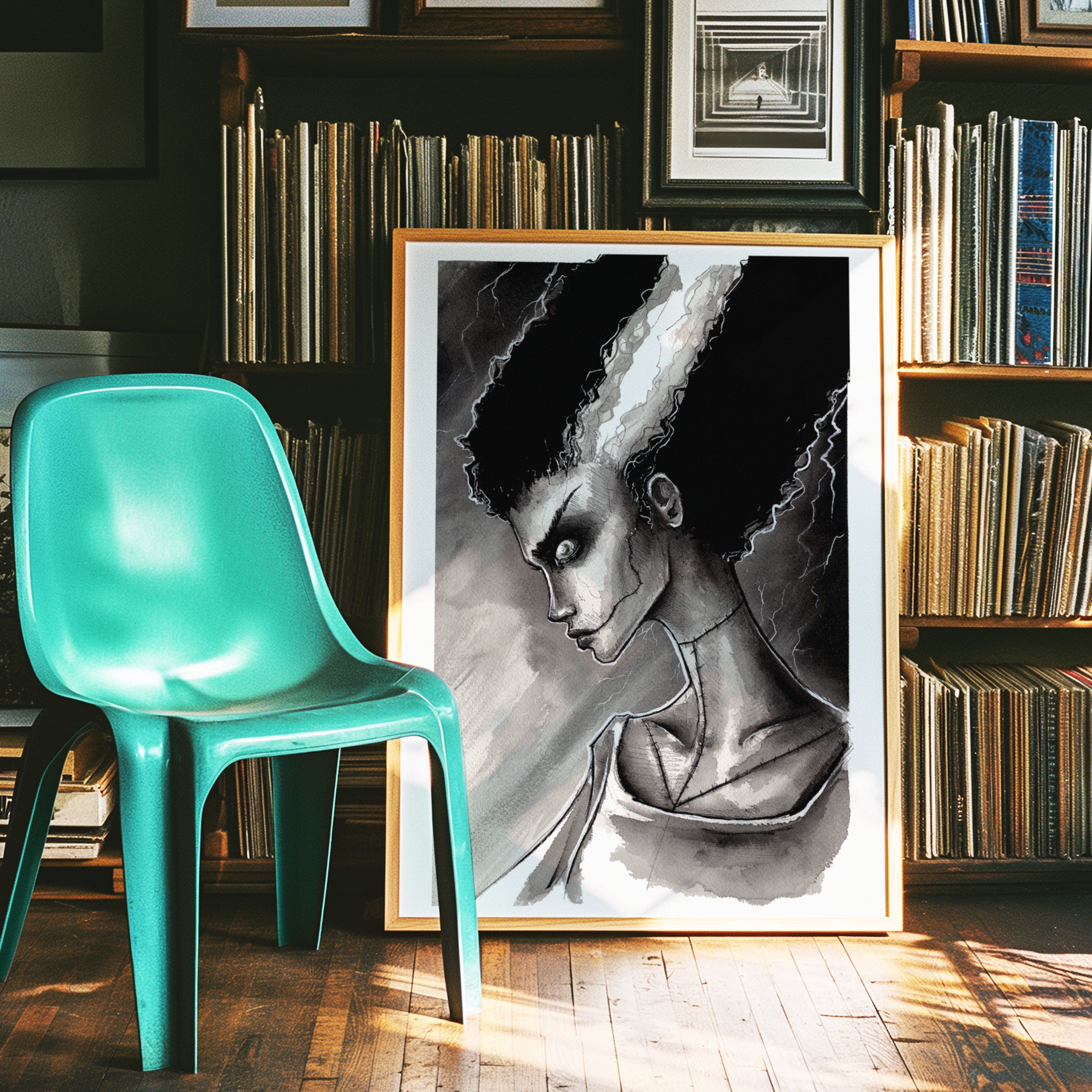 Bride of Frankenstein Print