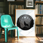 Wolf Print