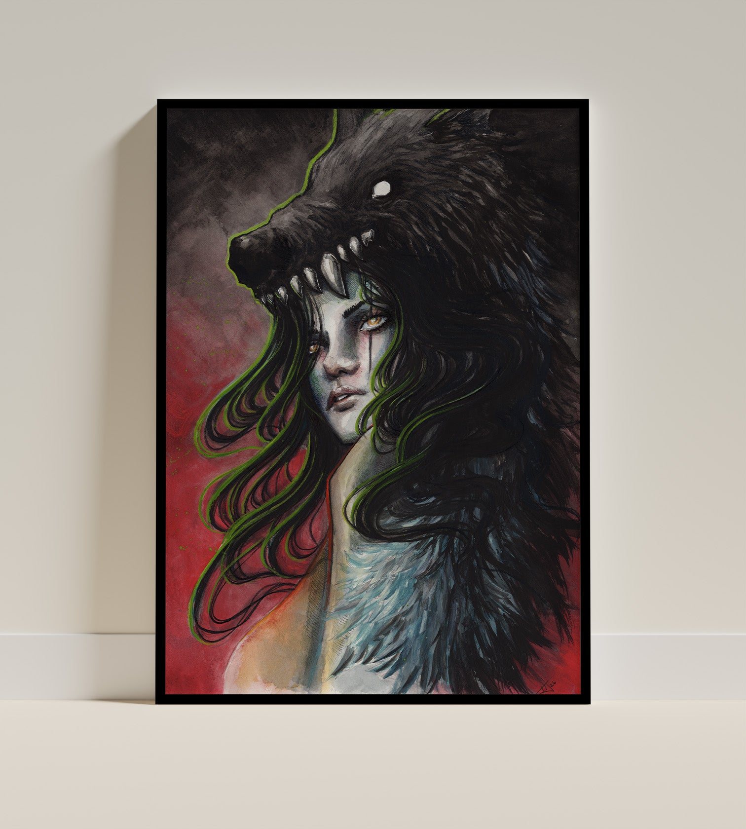 Becoming the Wolf Print