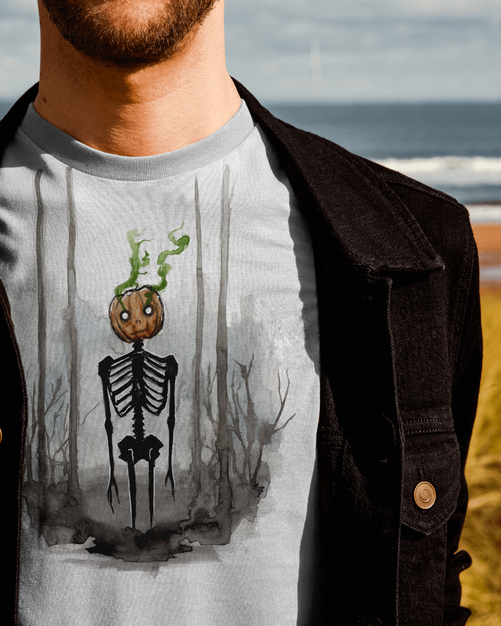 Pumpkin Skellie Unisex T-Shirt