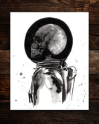Moon Man Print