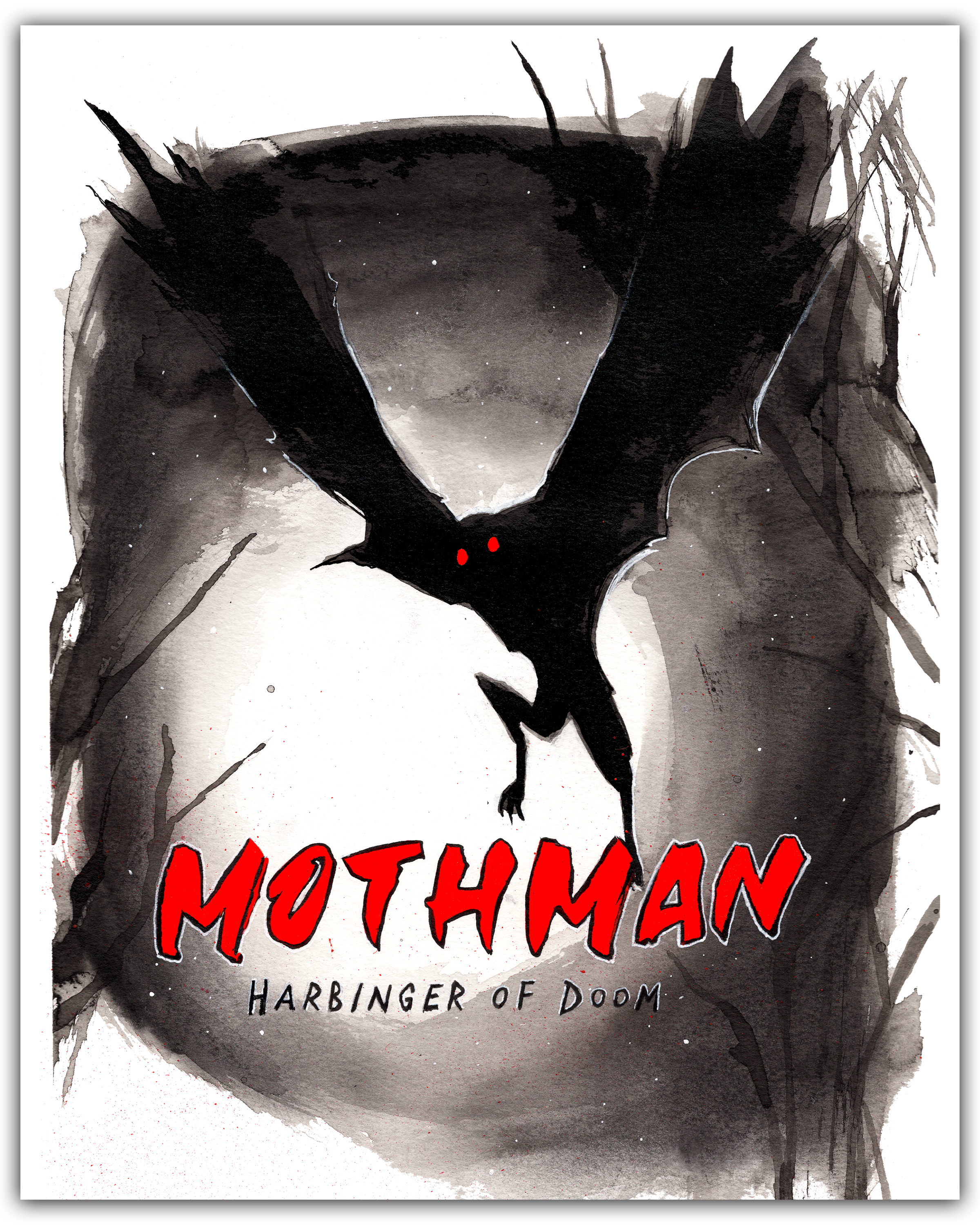 Mothman Print