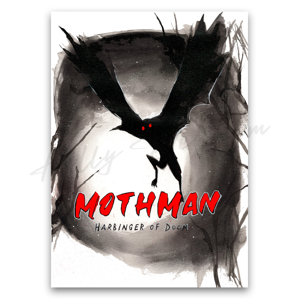 "Mothman" Print
