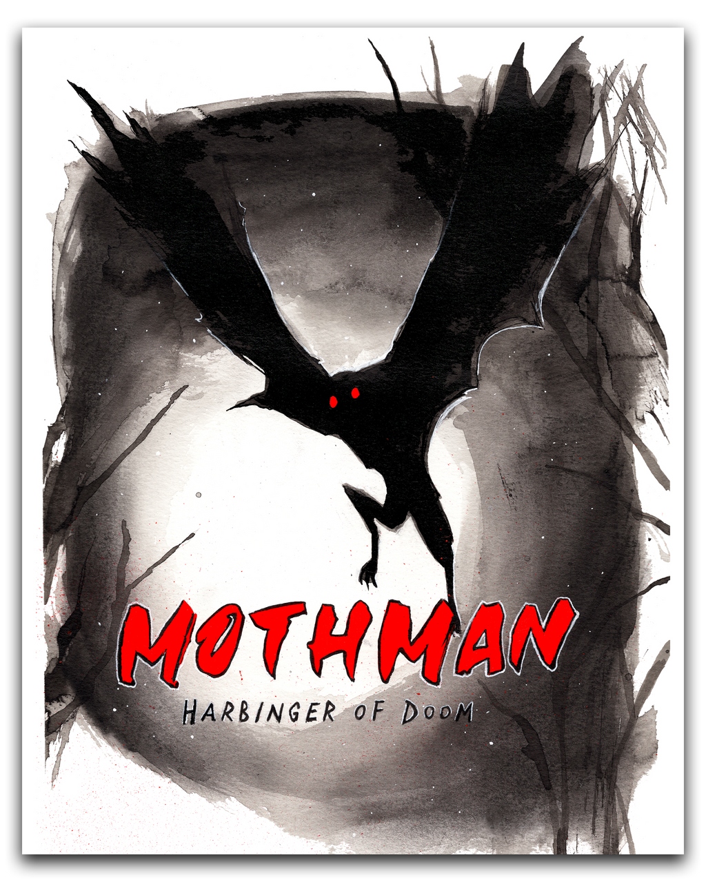 Mothman Print