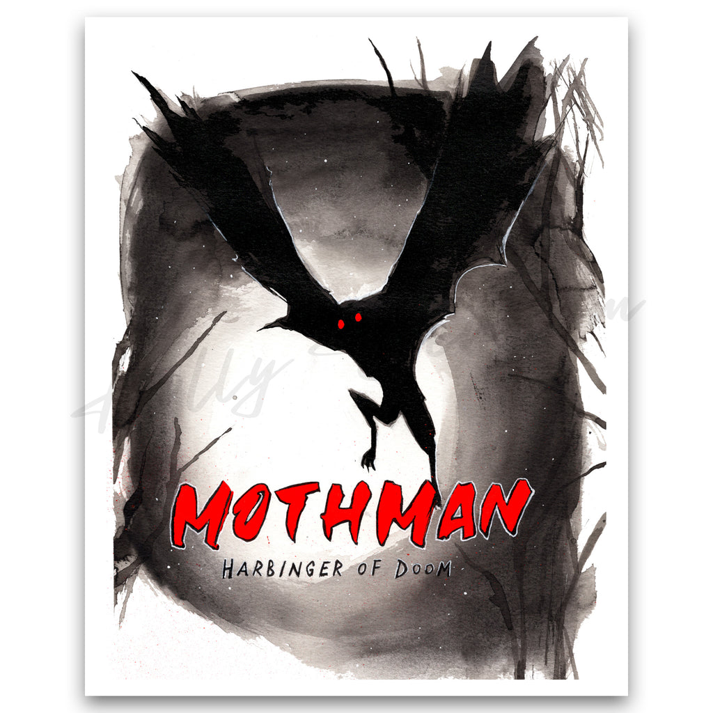 "Mothman" Print