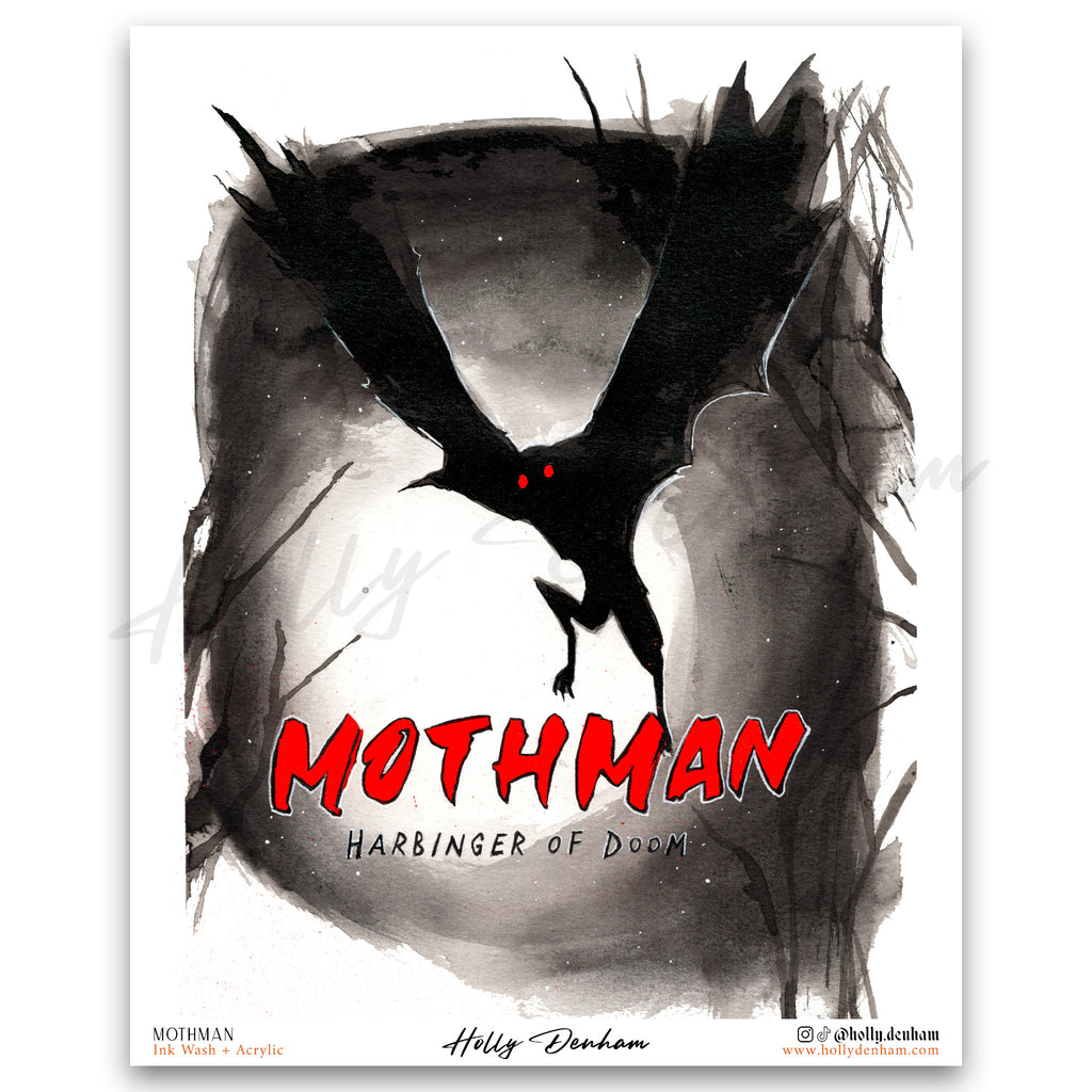 "Mothman" Print