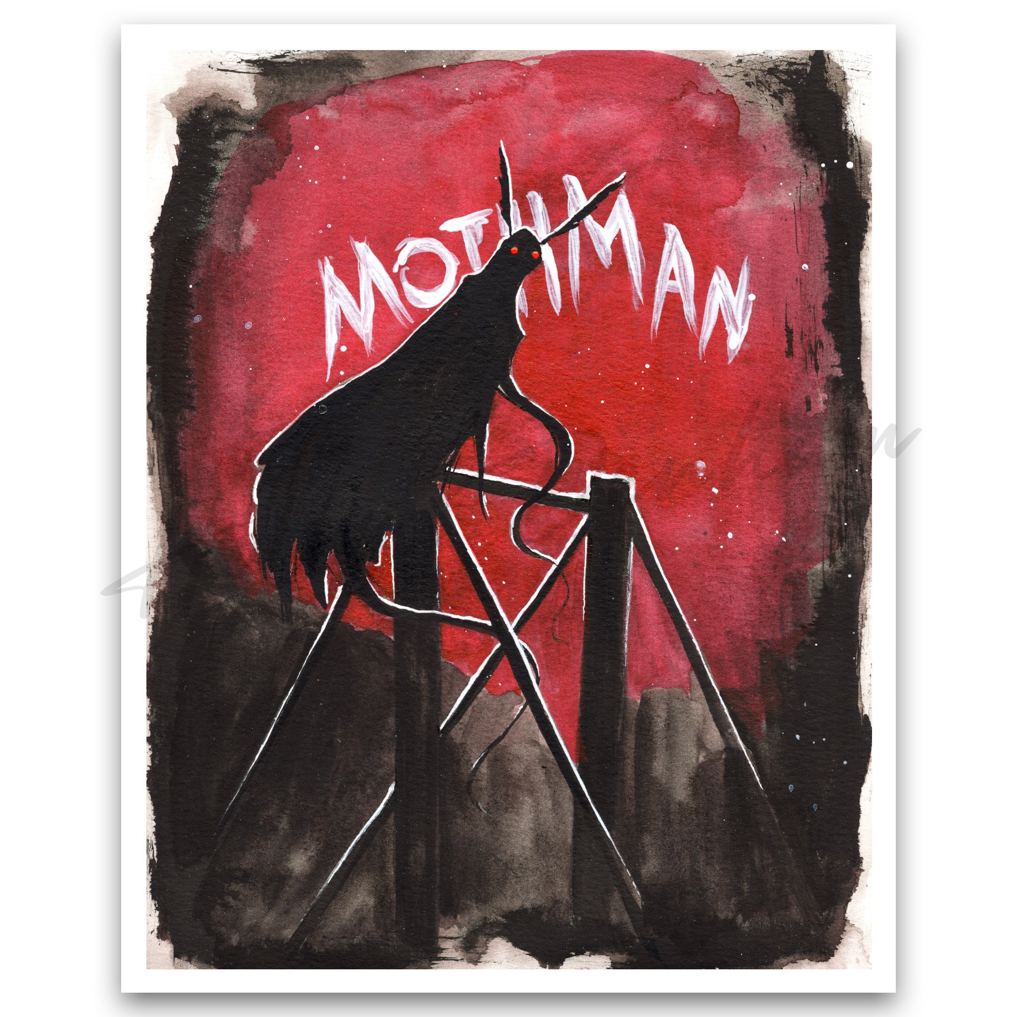 "Mothman of Point Pleasant" Print