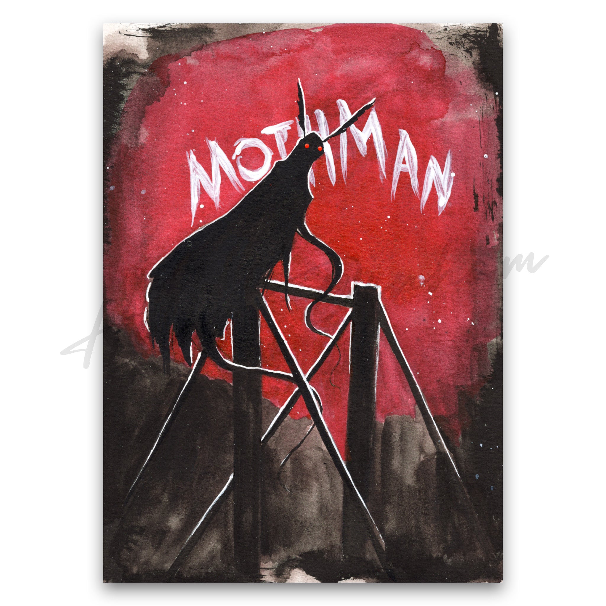 "Mothman of Point Pleasant" Print