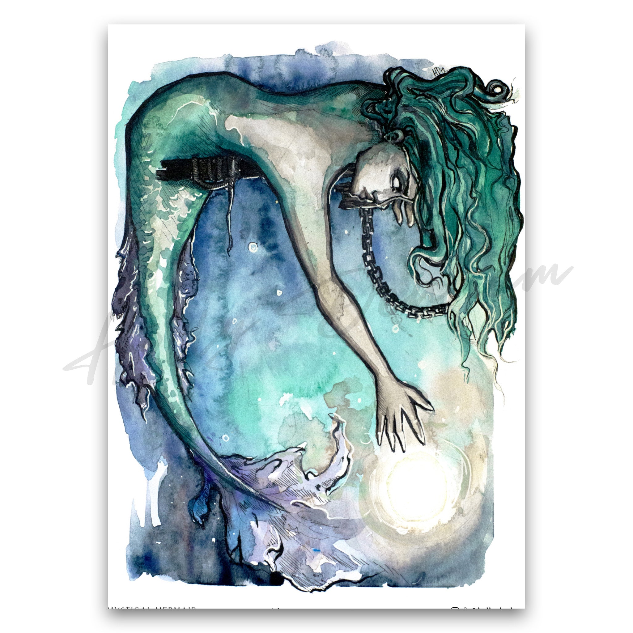 "Mystical Mermaid" Print