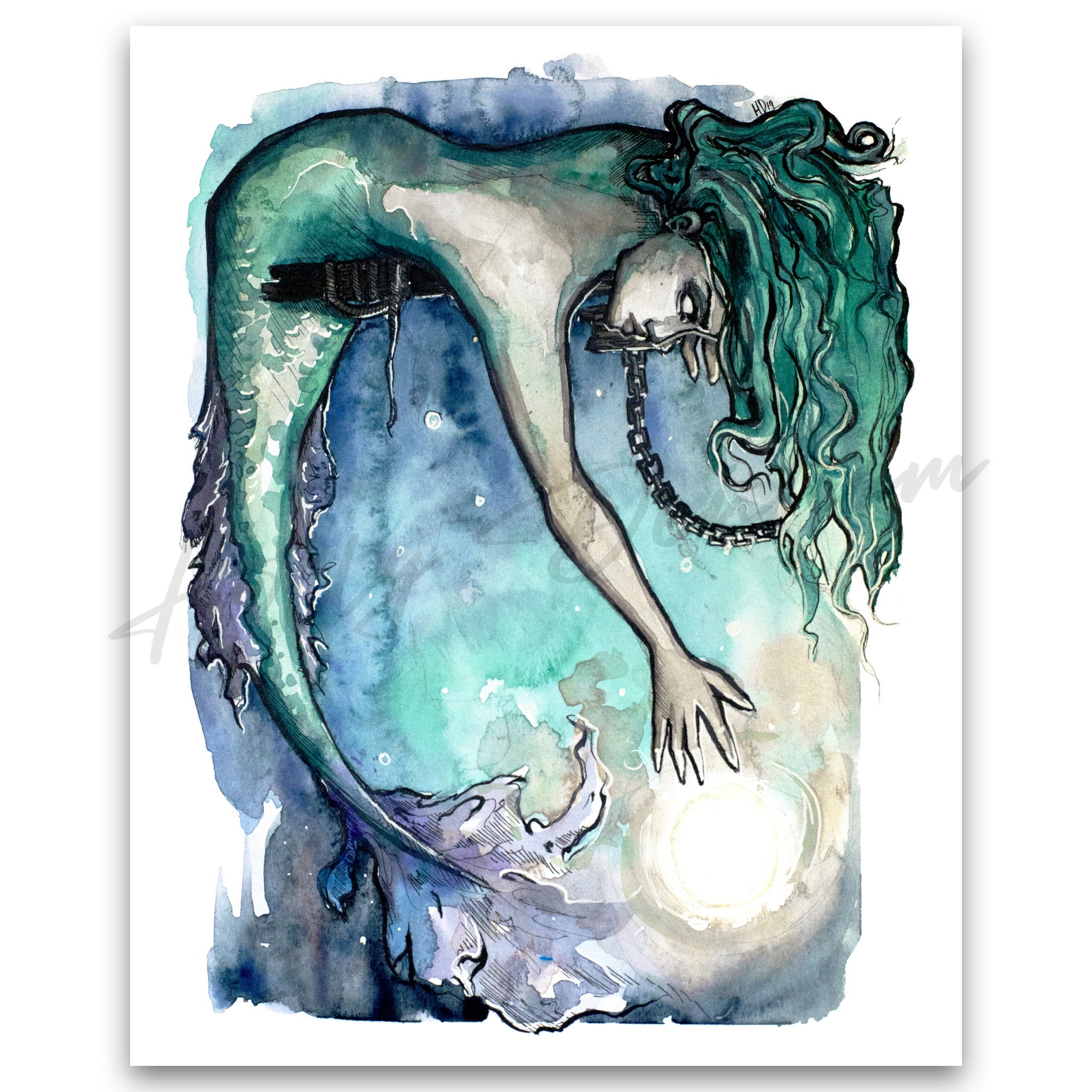 "Mystical Mermaid" Print