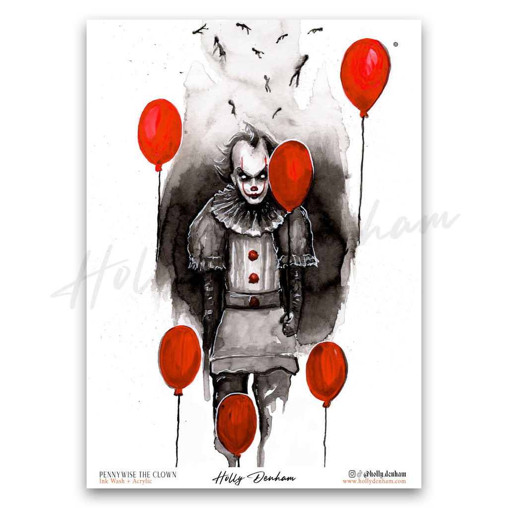 "Pennywise the Clown" Print