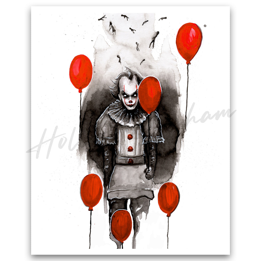 "Pennywise the Clown" Print