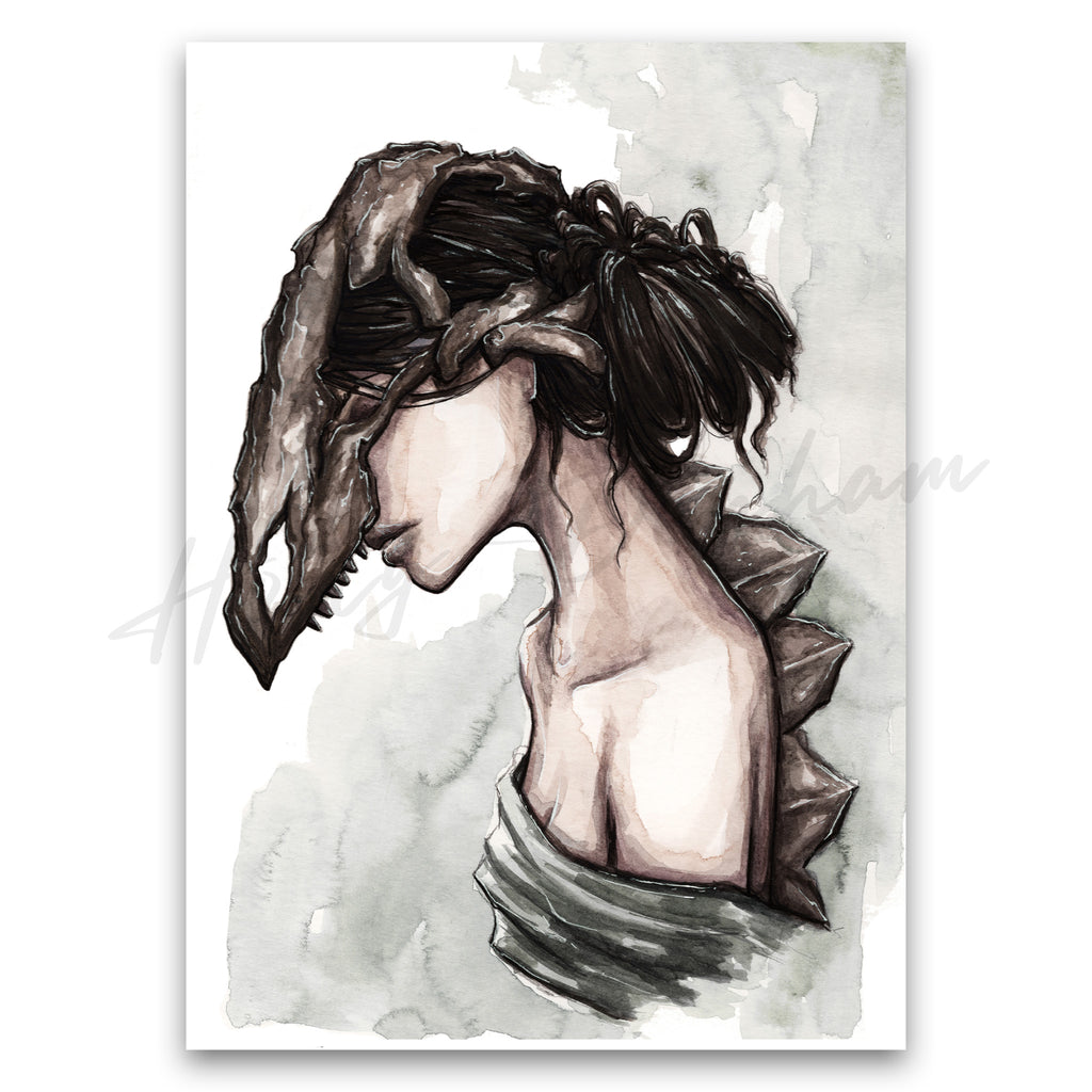 "Prehistoric Love" Print