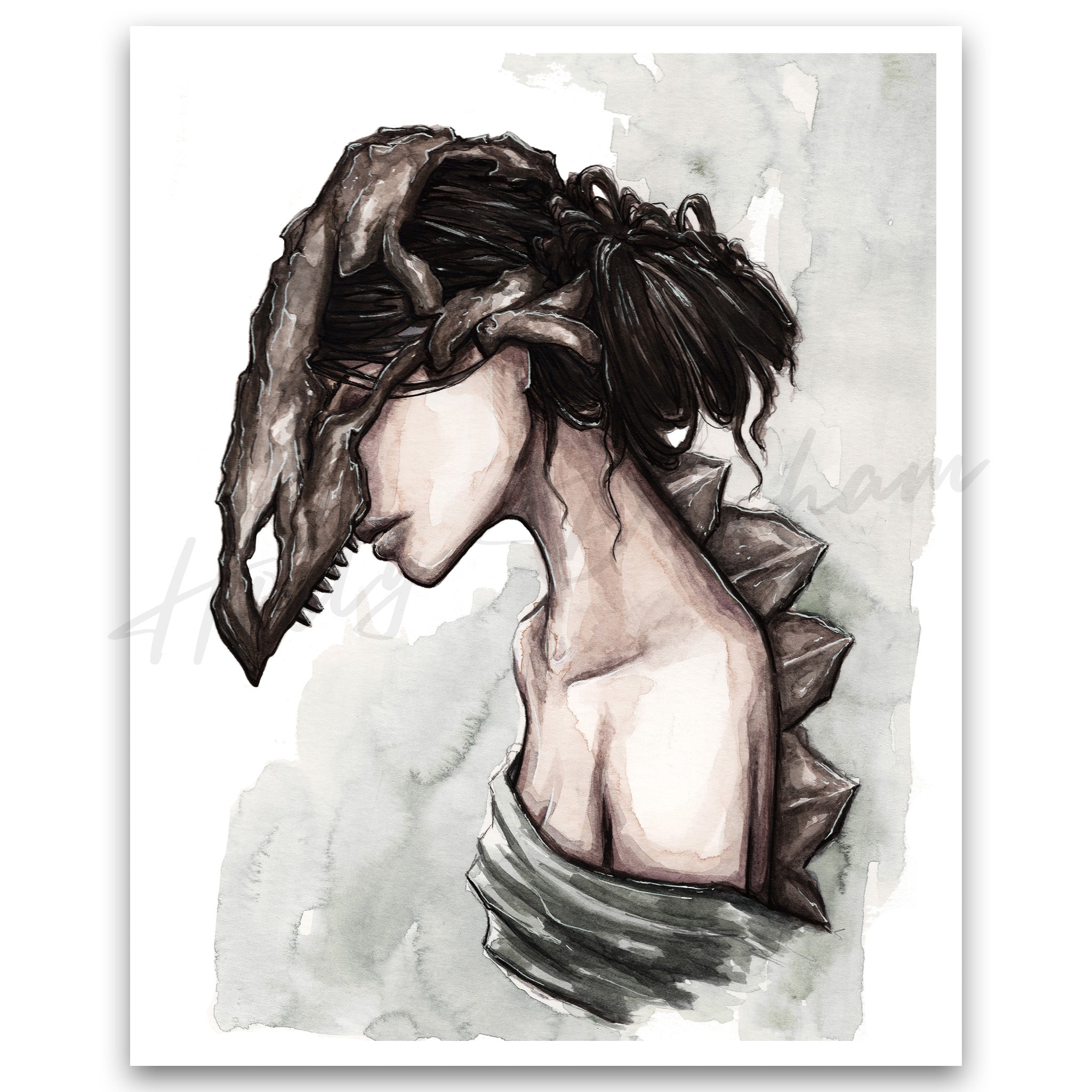 "Prehistoric Love" Print