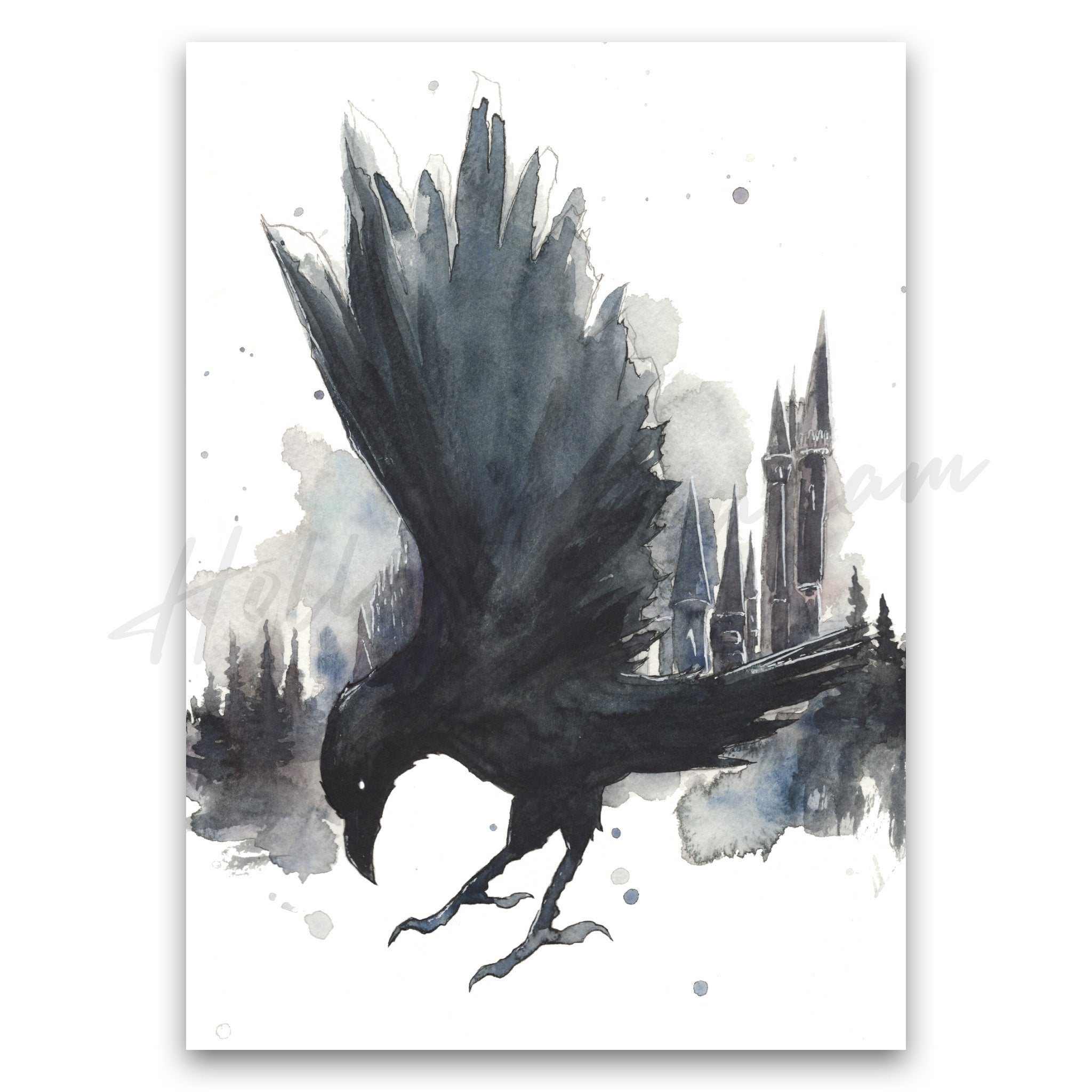 "Ravenclaw" Print
